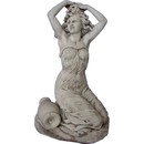 Statue en pierre Femme à Genoux