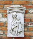 plaque murale en pierre BAS RELIEF RELIGIEUX