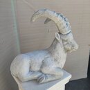 Statue Bouquetin couché