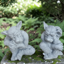 Statues paire de chimères