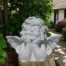 Buste Angelot souriant