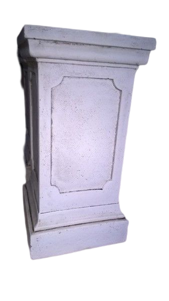 Socle colonne géante en pierre reconstituée
