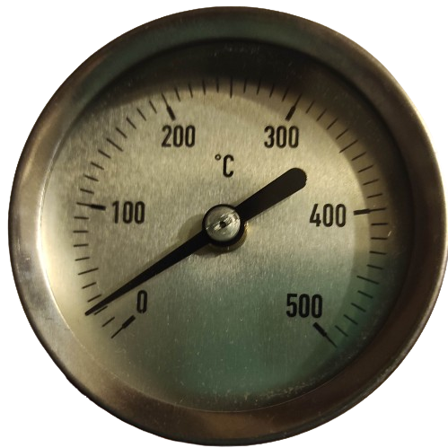 Thermomètre bimétallique pour four à pain