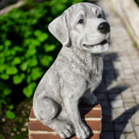 Statue chien labrador